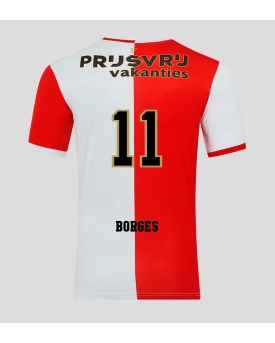 Billige Fotballdrakt Feyenoord Goncalo Borges #11 Replika Hjemmedrakt 2025-26 Kortermet Billige Fotballdrakt Feyenoord Goncalo Borges #11 Replika Hjemmedrakt 2025-26 Kortermet